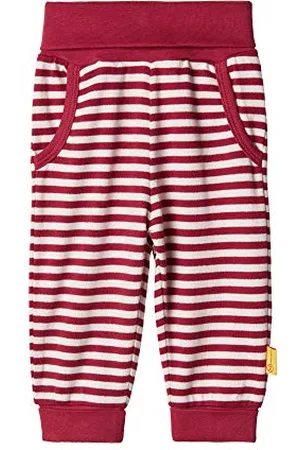 Steiff Baby-Mädchen Jogginghose Jeans, , 56 (Herstellergröße:56)