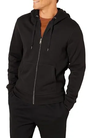Amazon Herren Fleece-Kapuzenpulli mit durchgehendem Reißverschluss (erhältlich in den Größen Big & Tall), , XL