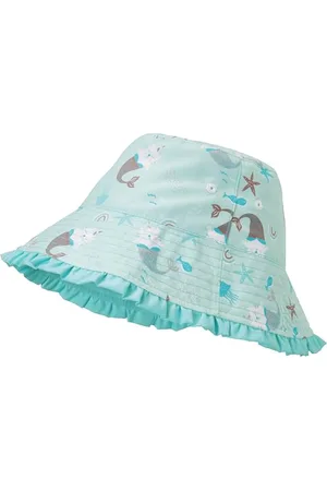 Playshoes Mädchen UV-Schutz Sonnenhut Bademütze Kopfbedeckung, , 53cm
