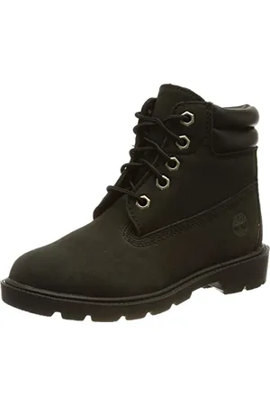 Timberland 6 Inch WR Basic (Youth) Ankle Boot, Black, 32 EU