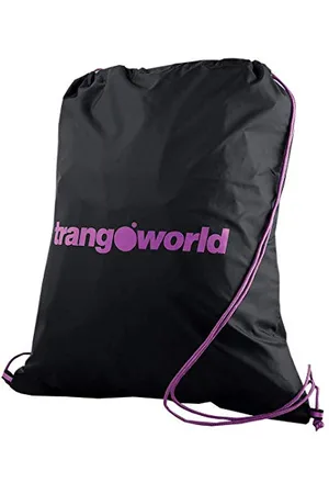 Trangoworld Trango Unisex-Erwachsene Bolsa Mochila Laner Rucksack, Violett, Einheitsgröße, Schwarz (Negro/Malva Intenso)
