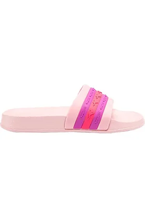 KangaROOS Unisex Kinder K-slide Stripe Flache Sandale, , 30 EU