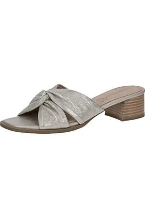 Caprice Damen 9-9-27204-20 Pantolette Absatz, Stone METALLIC, 40 EU