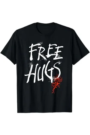 20th Century Fox Alien: Romulus Xenomorph Facehugger Free Hugs T-Shirt - Unisex - - Klein - Kurzarm - Klassisch - Alien-Xenomorph-T-Shirt