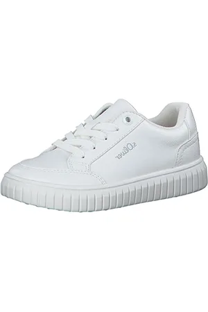 QS by s.Oliver 5-5-43245-30 Sneaker, White, 32 EU