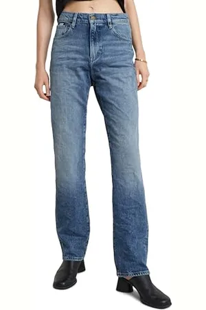 G-Star RAW Damen Viktoria High Straight Jeans, , 28W / 32L