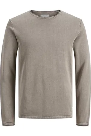 JACK & JONES Herren Jjeleo Knit Crew Neck Noos Pullover, , S EU