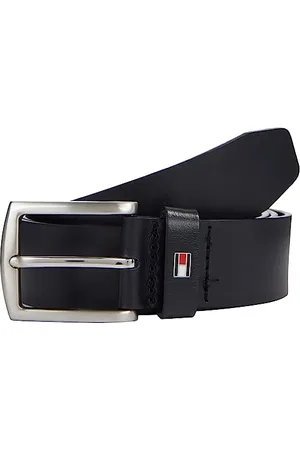 Tommy Hilfiger Herren Gürtel New Denton 3,5 cm Belt Ledergürtel, , 115 cm