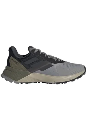 adidas Herren Terrex Soulstride Trail Running Shoes Trailrunning-Schuhe, solid Grey/Wonder beige/Olive strata, 39 1/3 EU