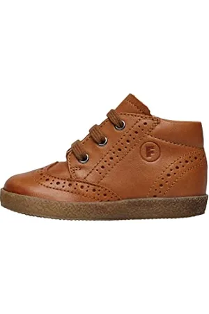 Falcotto Cupido-Schnürschuhe aus gebürstetem Nappaleder mit Brogue-Muster, 20