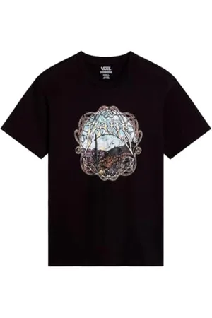Vans Damen Cnyn Script BFF Tee-B T-Shirt, Black, M