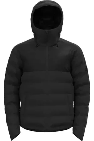 Odlo Regenjacke Herren Severin N-Thermic Hooded I Wasserdichte Hardshell Jacke I Wanderjacke Wasserdichte Outdoorjacke I Herren