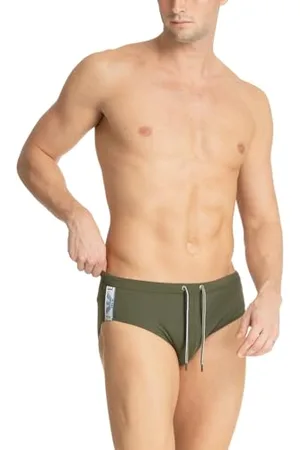 Emporio Armani Herren-Badehose mit Logotape, , 56