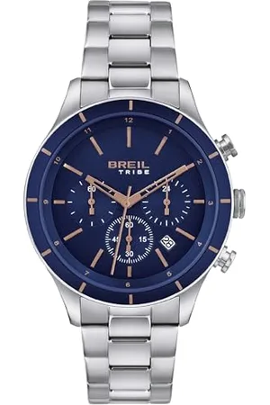 Breil Tribe Herren Chronograph Dude Sport Black Edelstahl 42mm, Wasserdichtigkeit: 5 Bar, EW0447