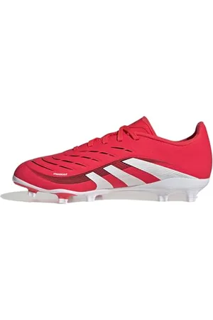 adidas Unisex Kinder Predator League Firm Multi Ground Football Boots Kids Fußballschuhe, Lucid Red/Cloud White/Core Black