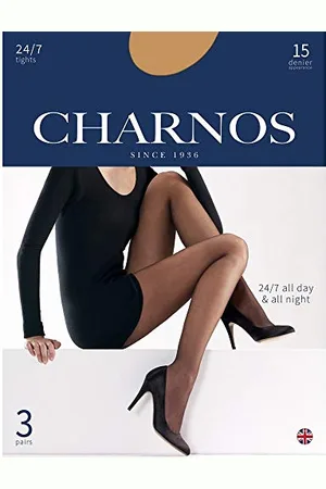 Charnos Damen 15 Denier Tight 3PP Strumpfhose, 15 den, , XL