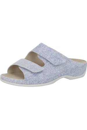 Berkemann Damen Daria Hausschuh, blau/Glitter, 37.5 EU