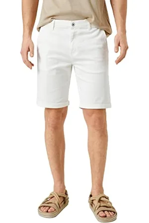 Koton Men Basic Bermuda Shorts Cotton Pocket Detailed Buttoned