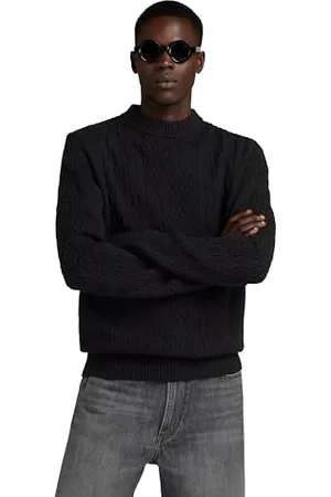 G-Star RAW Herren Cable Knitted Pullover, , XXL