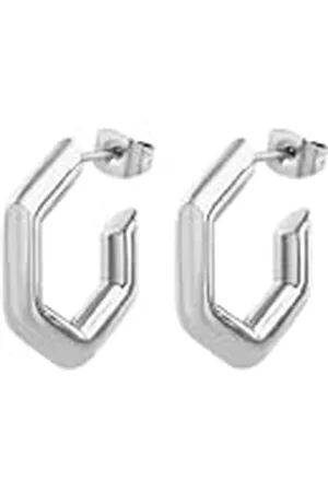 Breil Juwel Sammlung HEXAGONIA, OHRRINGE aus DAMEN in STAHL Farbe SILVER messen 20 - TJ3510