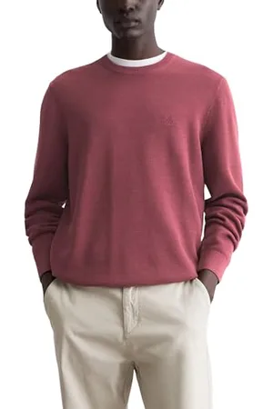 Marc O’ Polo Marc OߴPolo Herren Pullover aus Bio-Baumwolle Regular Fit, Lila , L