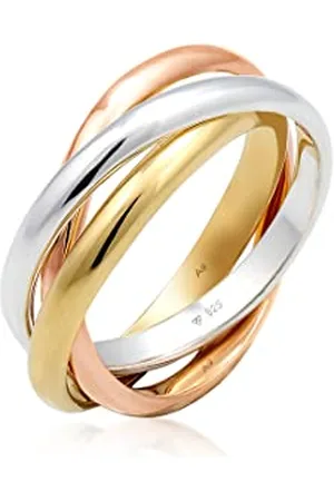 Elli Ring Damen Trio Wickel Basic in 925 Sterling Silber