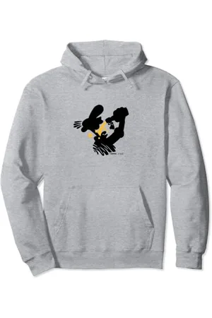 Werner Hau wech! Weiss Pullover Hoodie