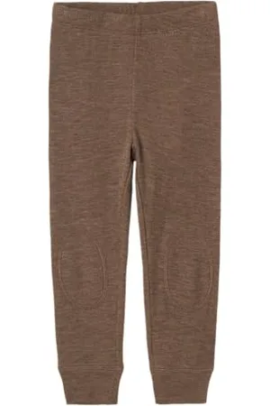 NAME IT Nmmwossa Wool/Silk Rib Legging