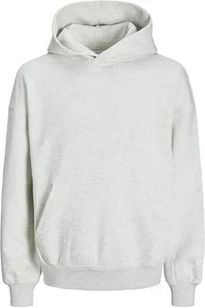 JACK & JONES Male Kapuzenpullover Einfarbig Kapuzenpullover