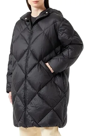 Geox Woman W TAHINA DOWNJACKETS BLACK40_IT