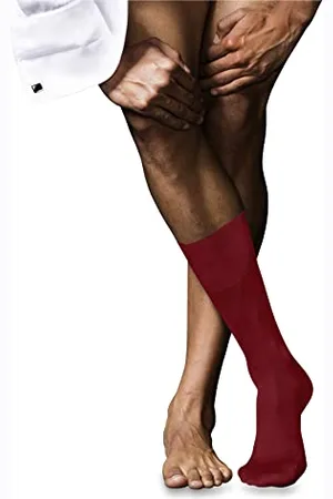 Falke Herren Socken No. 9 M So Pure Fil d´Écosse Baumwolle einfarbig 1 Paar, , 41-42