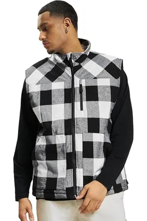 Brandit Lumber Vest, Farbe: white/blac, Größe: 3XL