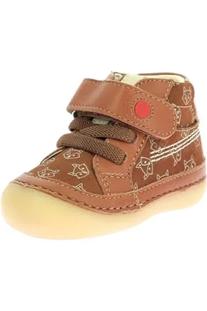 Kickers Jungen Unisex Kinder SOKISTIC Stiefelette, Fuchs, Kamel, 18 EU