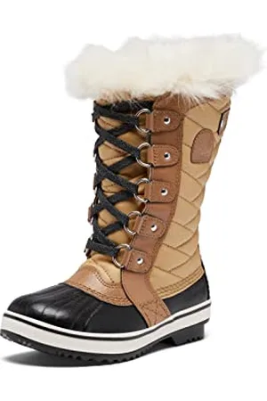 sorel KIDS TOFINO II WATERPROOF Winterstiefel für Unisex Kinder, Grün (Curry x Elk) - Youth, 32 EU