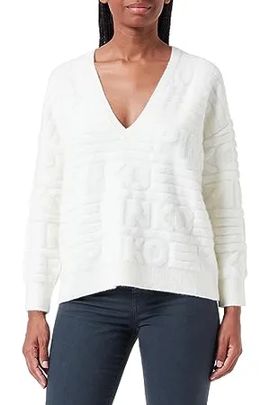 Pinko Damen Pudeltrikot Logo 3D Punto S Henley-Hemd, , XL