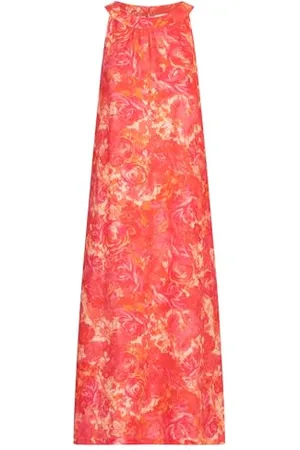 MINT & MIA Leinen Maxikleid aus hochwertigem Leinen Material mit Modisch Stil