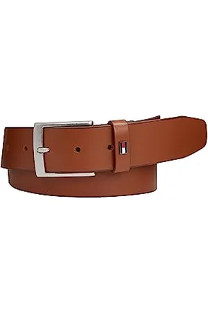 Tommy Hilfiger Herren Gürtel Adan 3,5 cm Ledergürtel, , 80