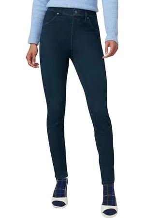 HUE Damen Ultra Soft High Waist Denim Leggings Strumpfwaren, , 1X