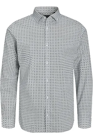 JACK & JONES Herren Jprblablackpool Stretch Shirt Ls Aw23 Sn Poloshirt 12237914 , ,M