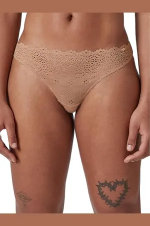 Skiny Damen Bamboo Lace 080586 Slip, , 40