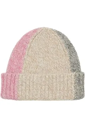 Marc O’ Polo Marc OߴPolo Denim Damen Strickmütze aus Woll-Mix Beanie, Grau (Medium Grey Multi 02), One Size