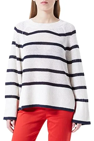 Part Two Damen Sacha Langärmliger Pullover mit entspannter Passform, , M