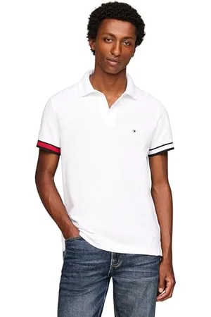 Tommy Hilfiger Herren Poloshirt Kurzarm Slim Fit, , 3XL