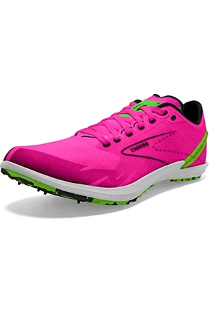 Brooks Herren Draft Xc Spikeless Sneaker, Pink Glo/Green/Black, 45 EU