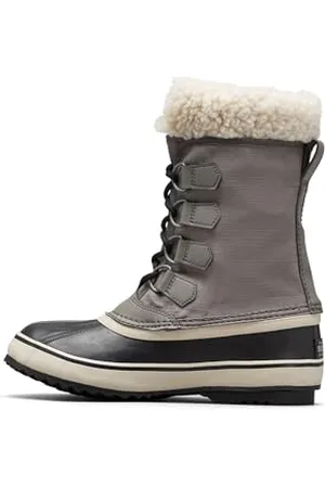sorel Damen Winter Carnival Boot WP wasserdichte Schneestiefel, Quarry/Black 2024/2025, 40 EU