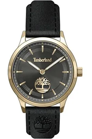 Timberland Damen Analog Quarz Uhr mit Leder Armband TDWLA2200201