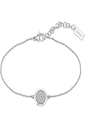 HUGO BOSS Jewelry Gliederarmband für Damen Kollektion MEDALLION aus Edelstahl - 1580299