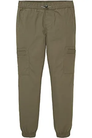 TOM TAILOR Jungen Kinder Cargo Hose 1035007, Grün, 140