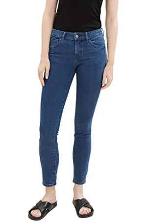 TOM TAILOR Damen 1038683 Alexa Skinny Jeans, 10281-mid Stone wash Denim, 29/32