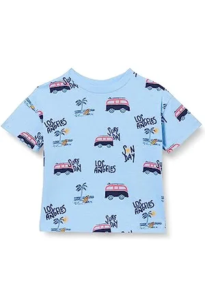 Koton Baby Junge Rundhals Kurzarm Auto Print T-Shirt, , 12-18 Monate EU